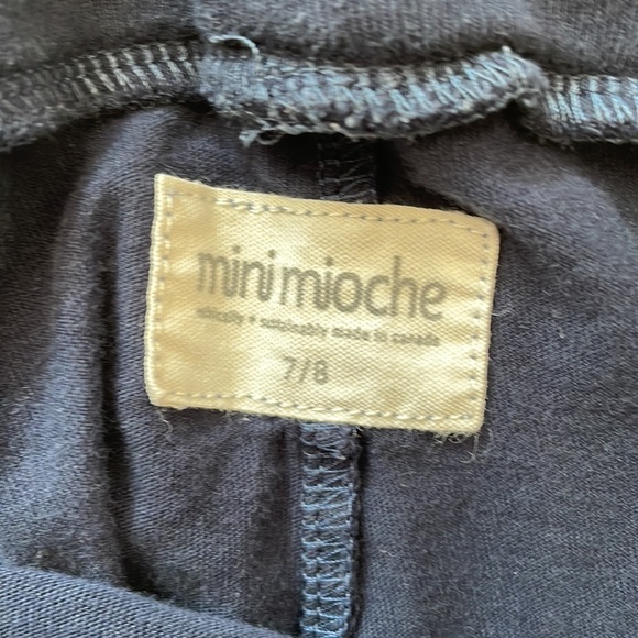 *SOLD* - Mini Mioche - Jersey Skinny Sweats - 2 pairs Navy and Grey - 7/8 - Picture 8 of 10